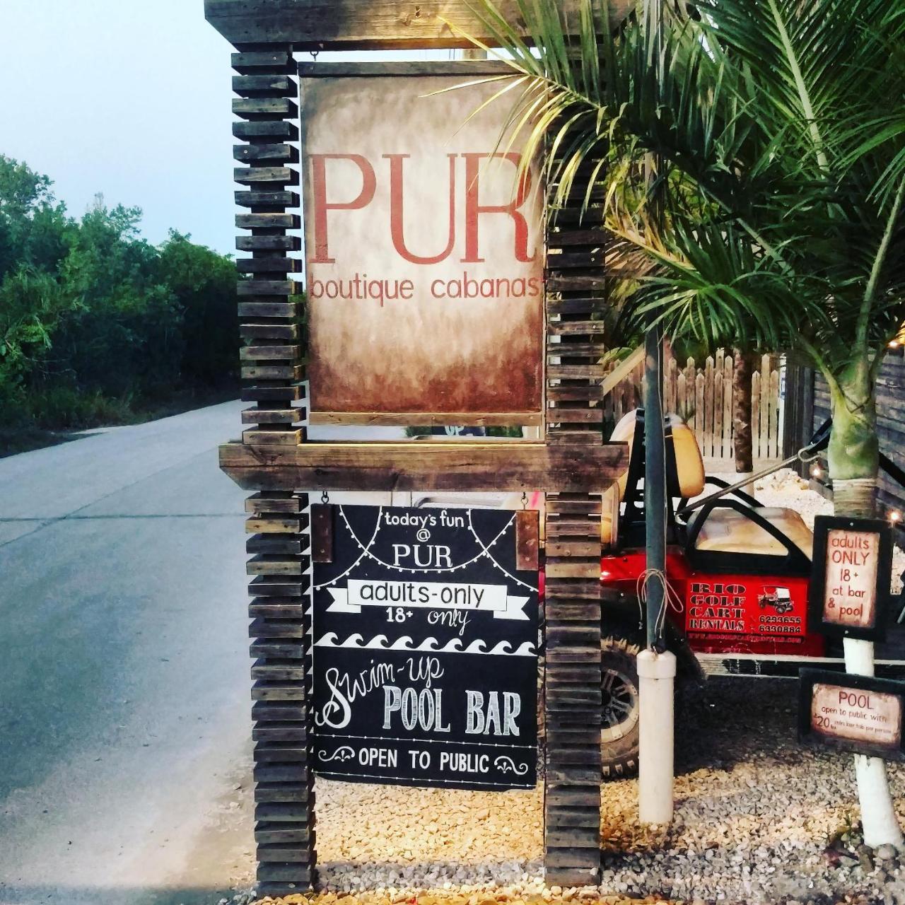 Pur Boutique Cabanas, Adults Only San Pedro  Esterno foto